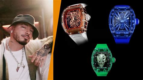 j balvin reloj richard mille|Inside J Balvin’s Grail Watch Collection .